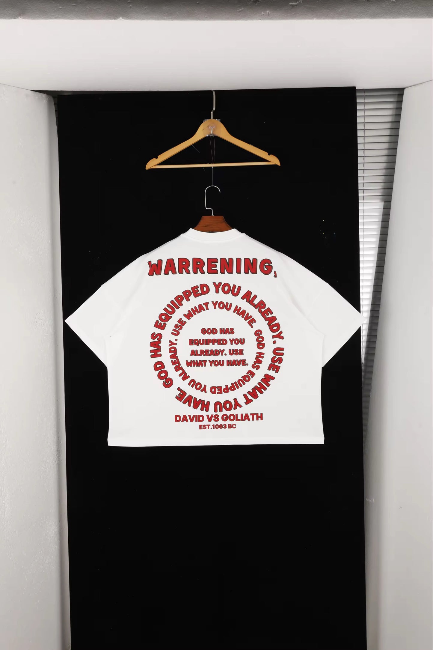 “Equipped” Oversized Tee